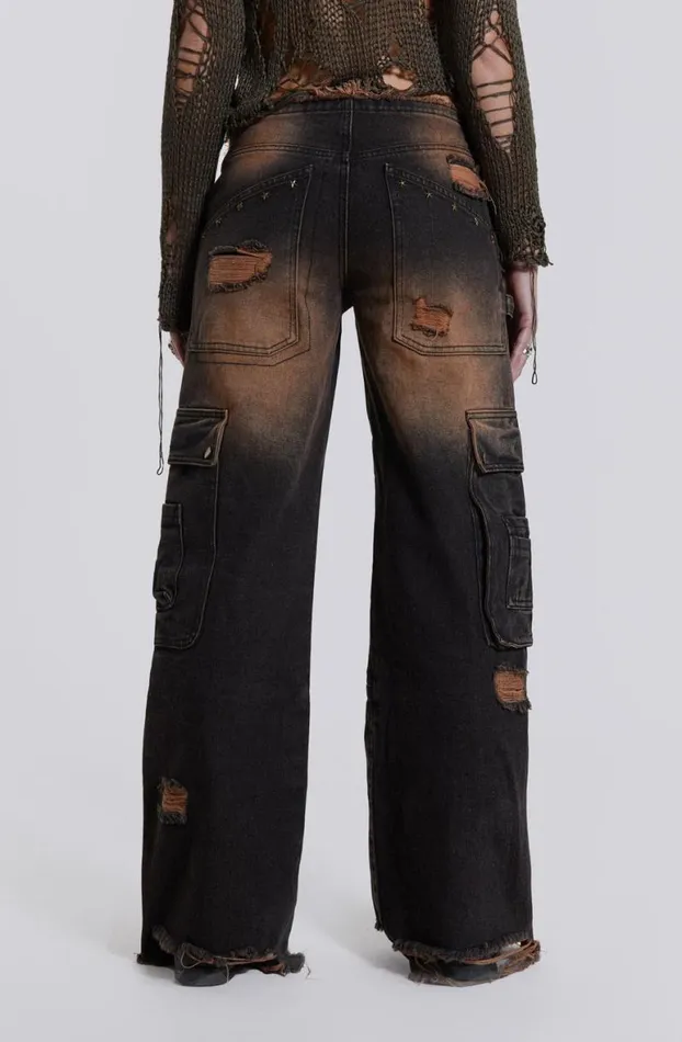 Cargo Pants Women Jaded London Cadet Cargo Jeans
