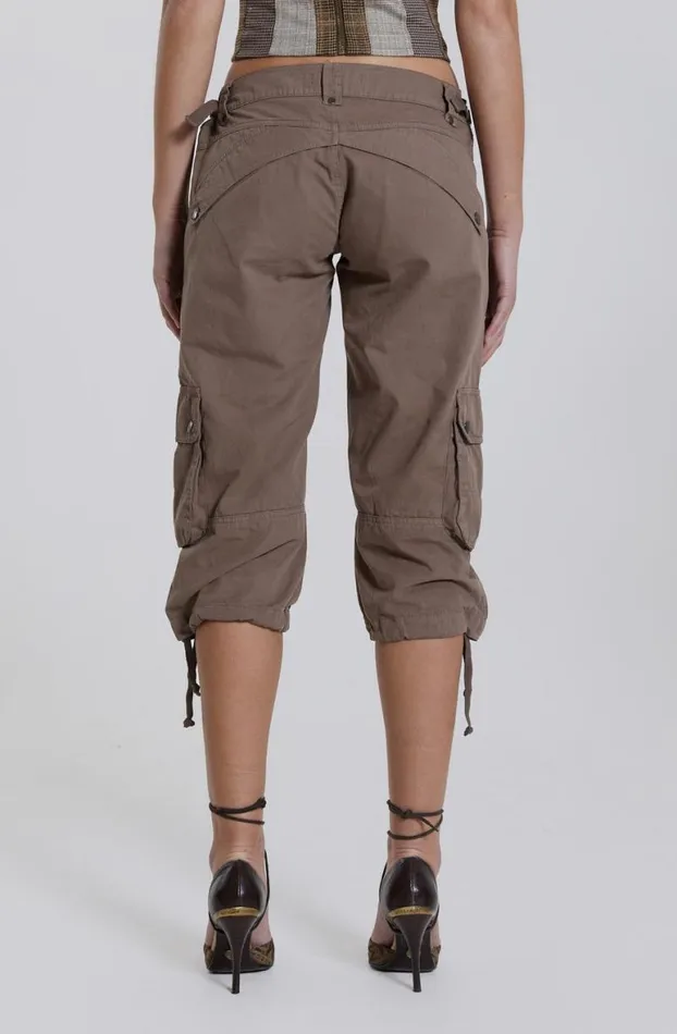 Cargo Pants Women Jaded London Instinct Capri Cropped Cargo Shorts