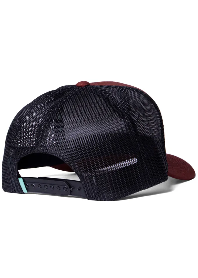 Cascade Eco Trucker Hat Fired Brick Men Hats Vissla