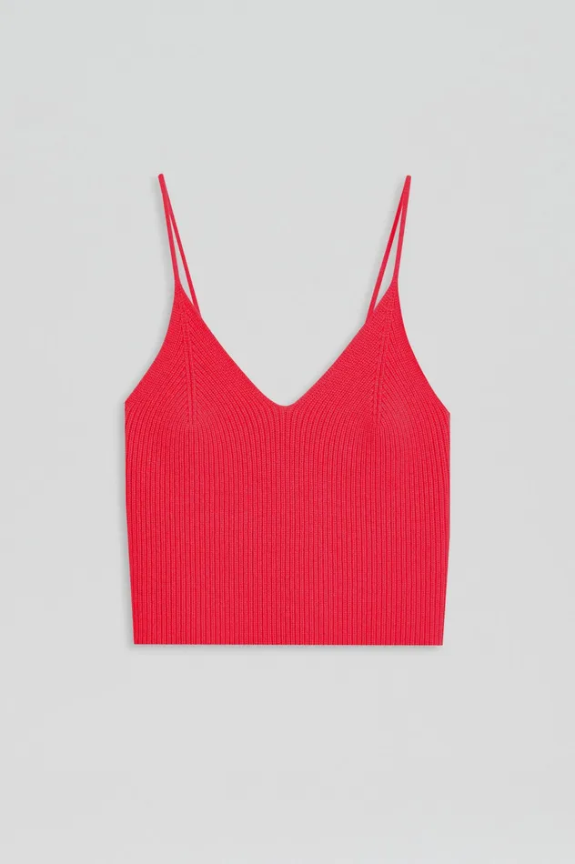 CASHMERE CAMISOLE ROSA Knitwear Scanlan Theodore Women