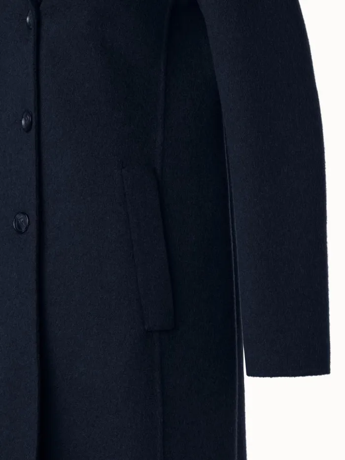 Cashmere DoubleFace Blazer Coat Navy Women Akris Coats