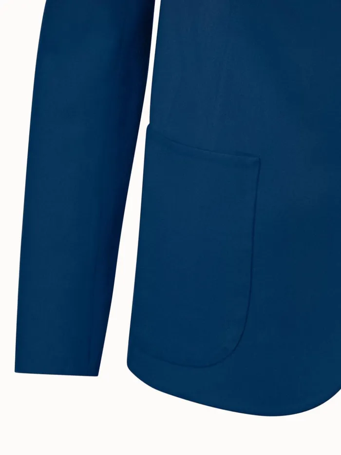 Cashmere DoubleFace Jacket Petrol Women Akris Cashmere