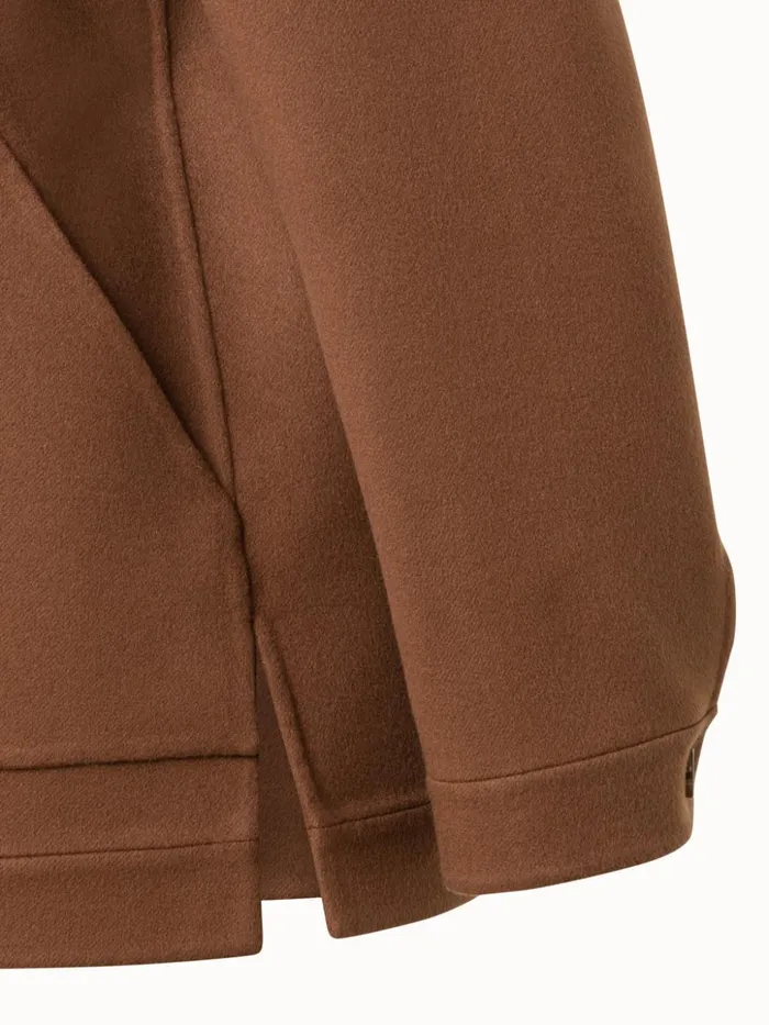 Cashmere DoubleFace Shirt Jacket Vicuna Women Akris Jackets