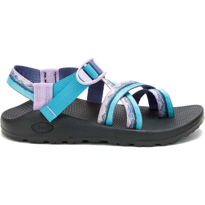 Chaco Z2 Adjustable Strap WideWidth Classic Sandal Ridge Gray Blue Women Sandals