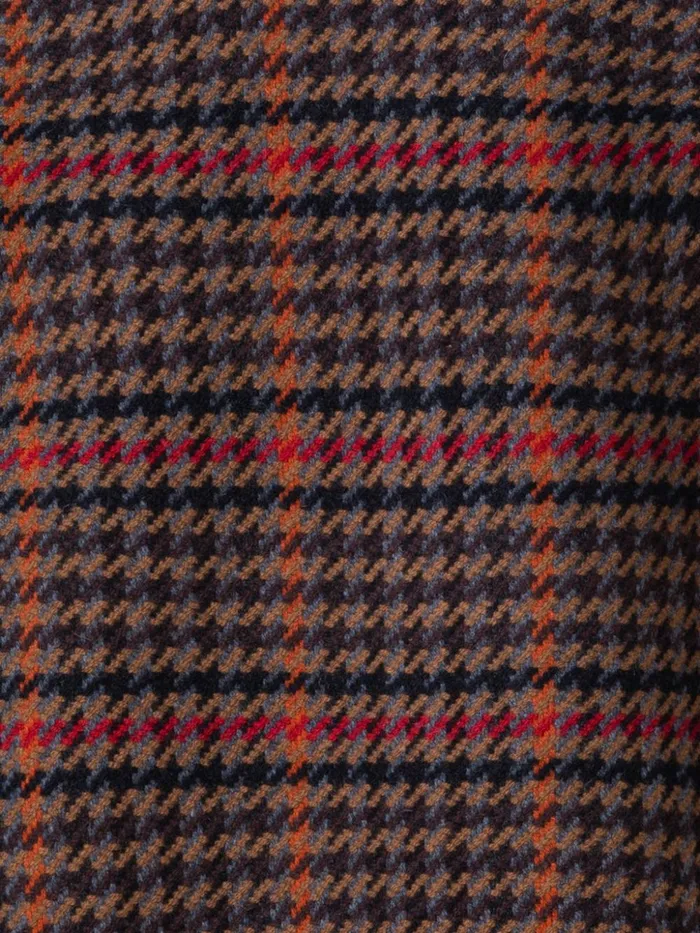 Checked Wool Shirt Jacket Vicunamulticolor Women Akris Jackets