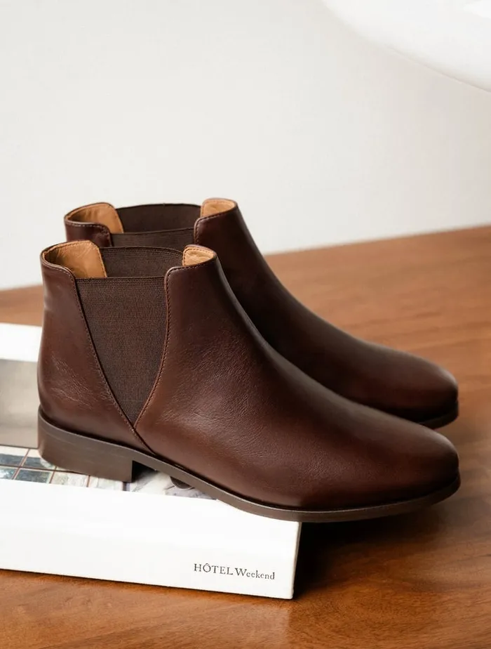 Chelsea Irish Coffee Women Bobbies Ankle Boots