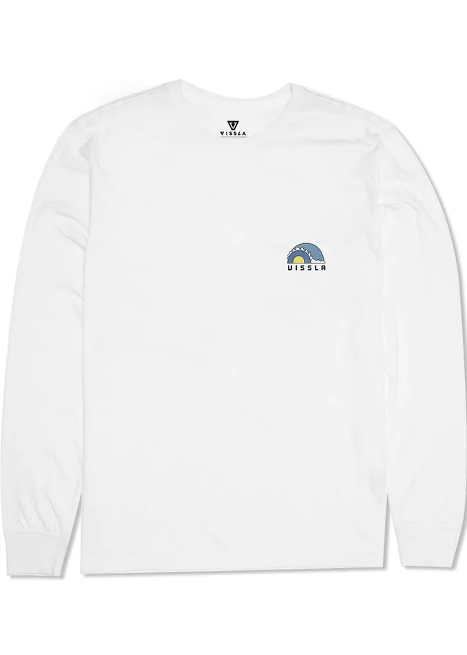 Clothing Tubez Boys Ls Tee White 8211 Vissla Youth Clothing Tubez Boys Ls Tee White 8211 Vissla Youth