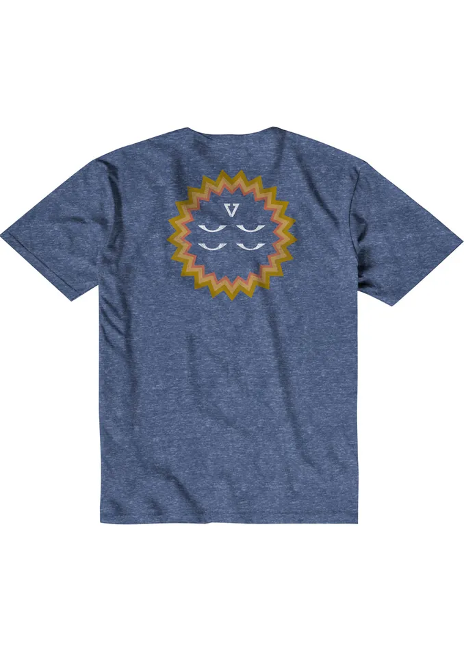 Clothing Vissla Youth Four Eyes Boys Snow Tee RYH 8211 Royal Heather