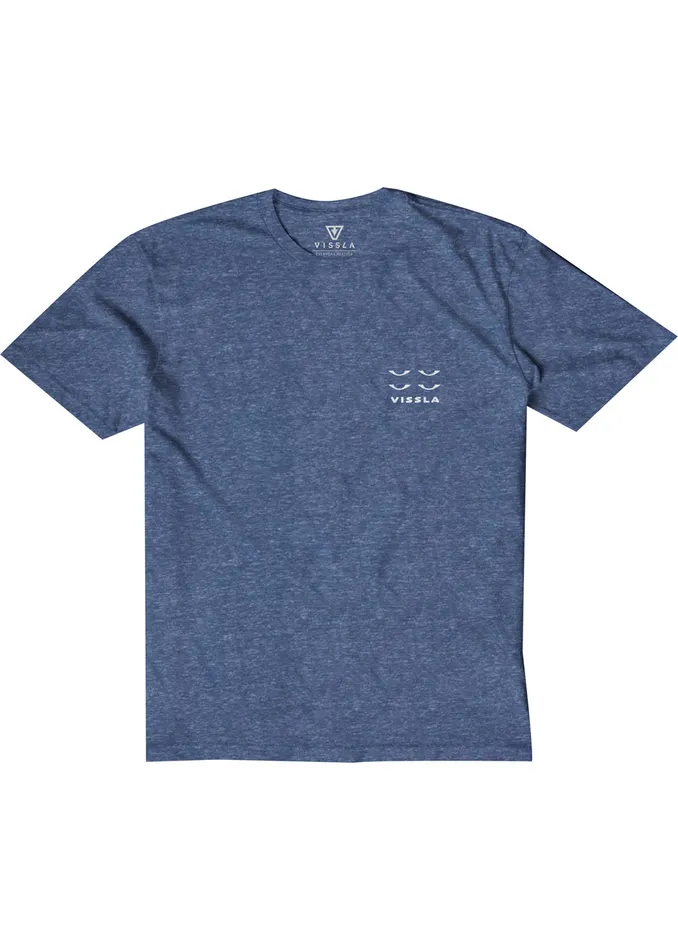 Clothing Vissla Youth Four Eyes Boys Snow Tee RYH 8211 Royal Heather Clothing Vissla Youth Four Eyes Boys Snow Tee RYH 8211 Royal Heather