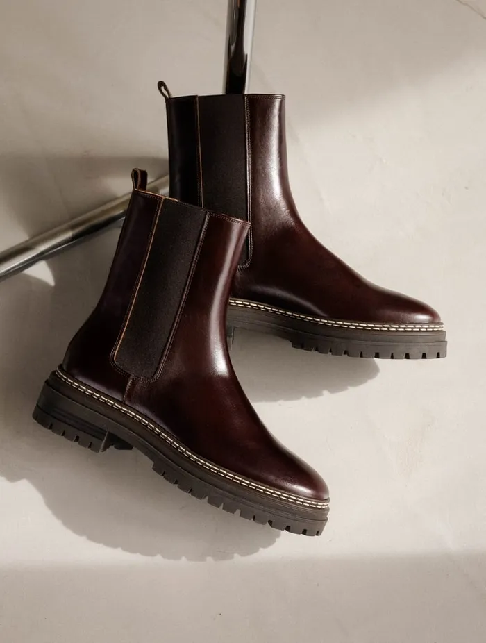 Clover Irish Coffee Women Bobbies Ankle Boots