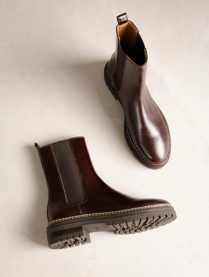 Clover Irish Coffee Women Bobbies Ankle Boots