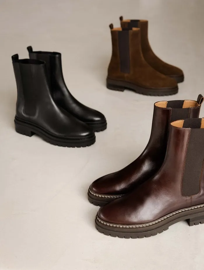 Clover Irish Coffee Women Bobbies Ankle Boots