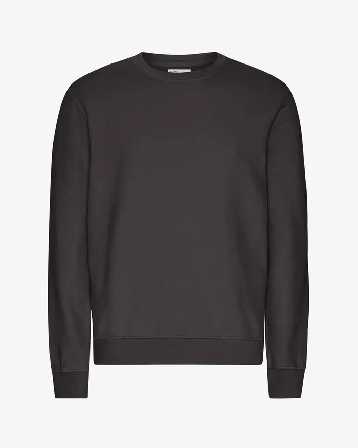 Colorfulstandard Crewneck Sweatshirts Men Classic Organic Crew 8211 Lava Grey