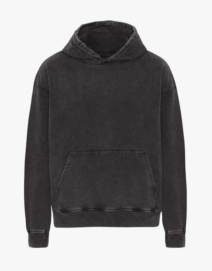 Colorfulstandard Hoodies Women Organic Oversized Hood 8211 Faded Black