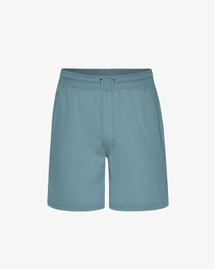Colorfulstandard Shorts Men Classic Organic Sweatshorts 8211 Stone Blue