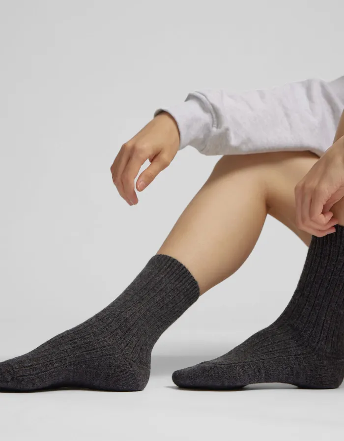 Colorfulstandard Socks Women Merino Wool Blend Sock 8211 Ivory White