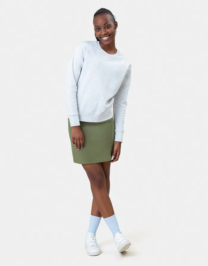 Colorfulstandard Women Classic Organic Crew 8211 Pearly Purple Women Crewneck Sweatshirts