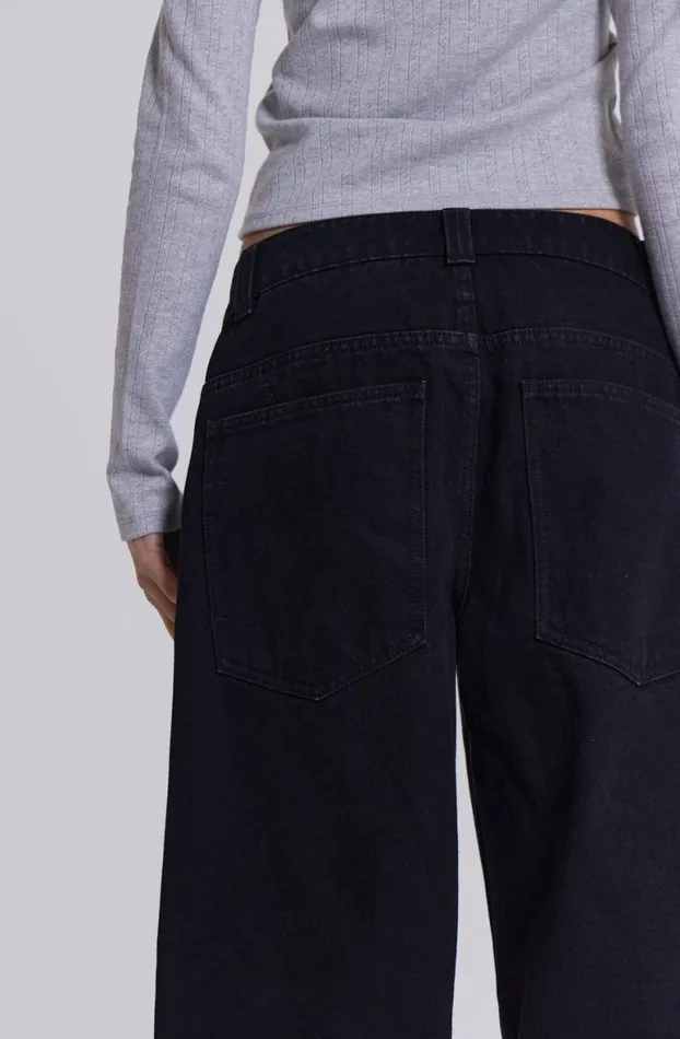 Colossus Jeans Women Jaded London Solid Black Colossus Jeans