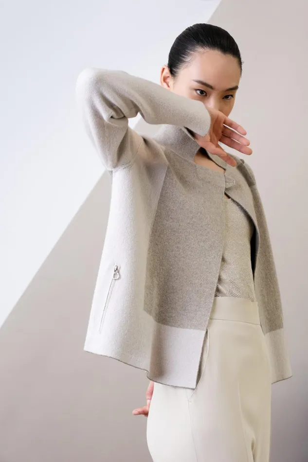 Crpe Tapered Pants Clay Women Akris Pants