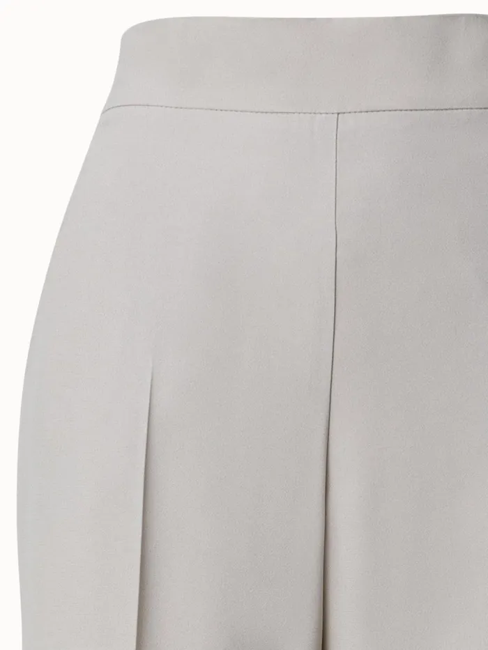 Crpe Tapered Pants Clay Women Akris Pants