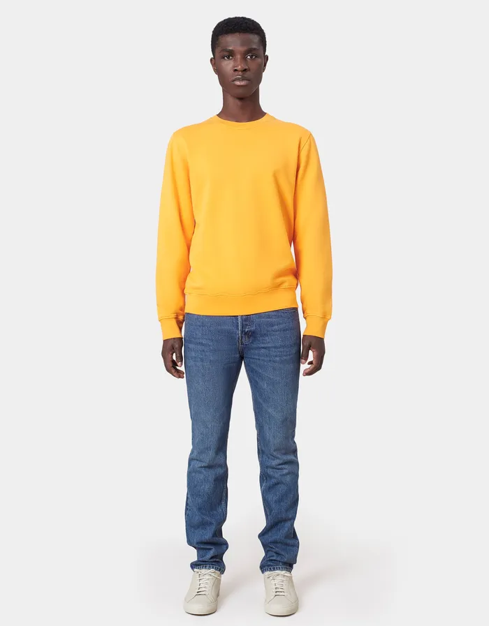 Crewneck Sweatshirts Classic Organic Crew 8211 Soft Lavender 8211 Colorfulstandard Men