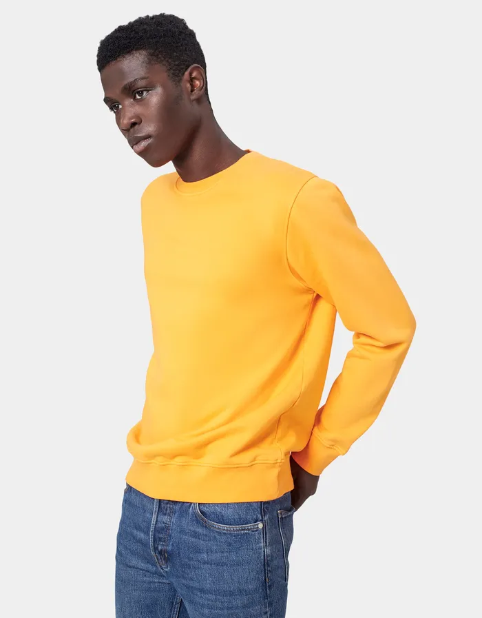 Crewneck Sweatshirts Classic Organic Crew 8211 Soft Lavender 8211 Colorfulstandard Men