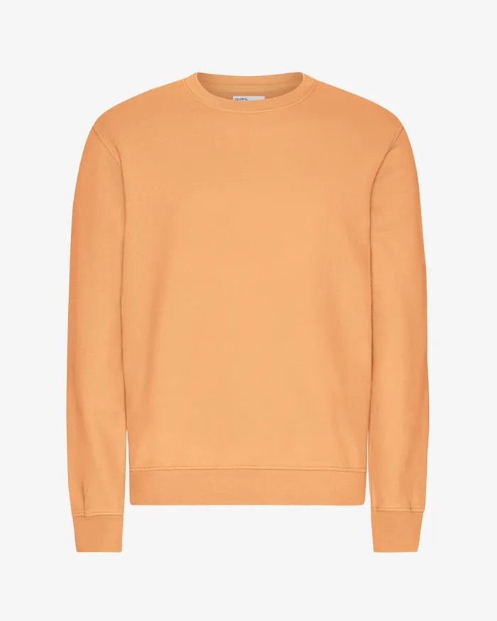 Crewneck Sweatshirts Colorfulstandard Men Classic Organic Crew 8211 Sandstone Orange