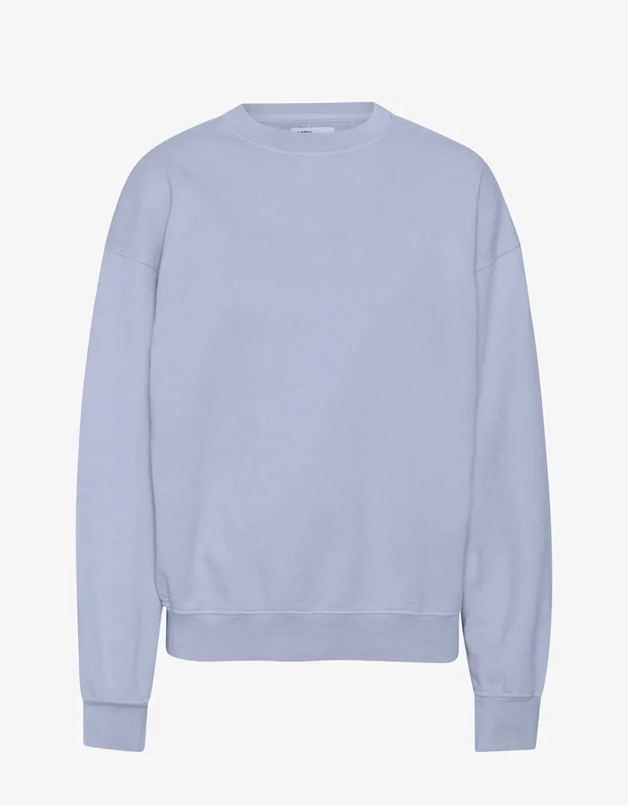 Crewneck Sweatshirts Colorfulstandard Men Organic Oversized Crew 8211 Powder Blue