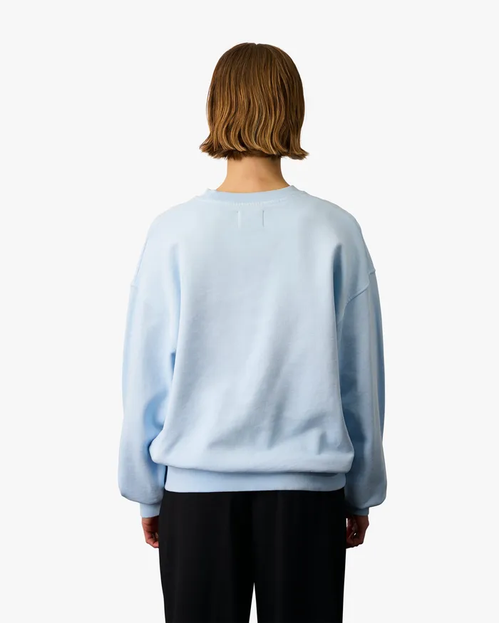 Crewneck Sweatshirts Organic Oversized Crew 8211 Soft Yellow 8211 Colorfulstandard Women