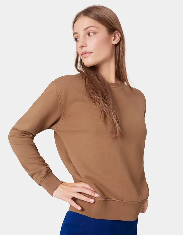 Crewneck Sweatshirts Women Classic Organic Crew 8211 Ocean Green Colorfulstandard Women