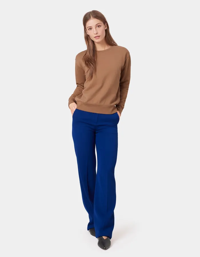Crewneck Sweatshirts Women Classic Organic Crew 8211 Ocean Green Colorfulstandard Women