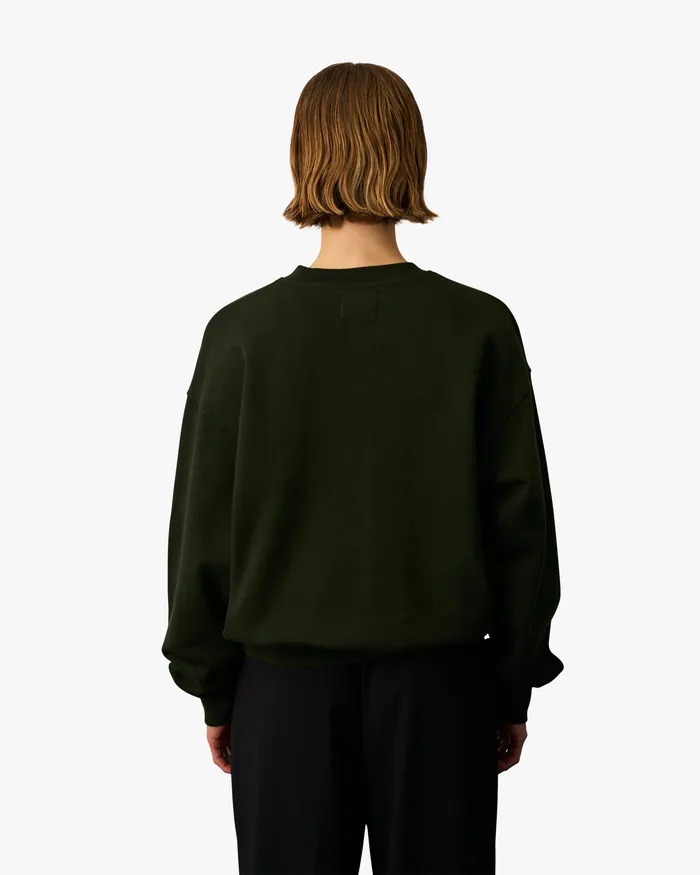 Crewneck Sweatshirts Women Colorfulstandard Organic Oversized Crew 8211 Ginger Brown