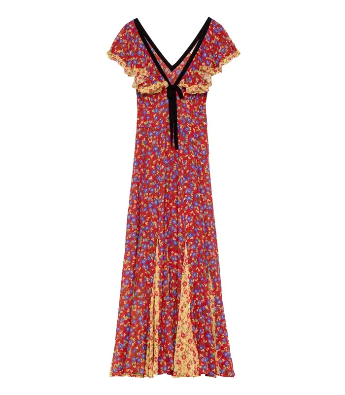 DEN Audette Dress Dayflower Meadow Women Dresses