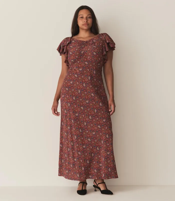 DEN Beatriz Dress Rouge Riviera Medallion Women Dresses