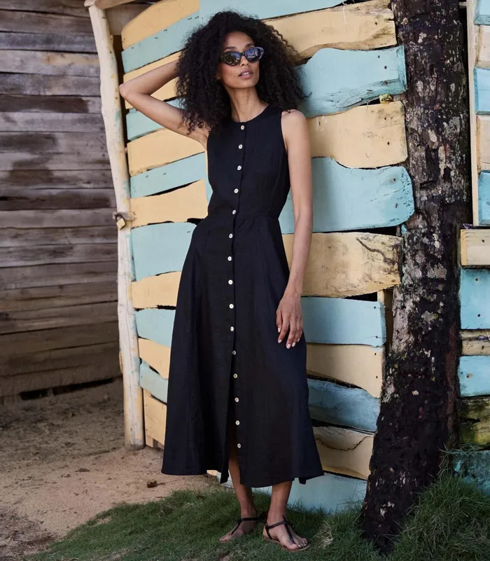 DEN Bryony Dress Black Women Dresses