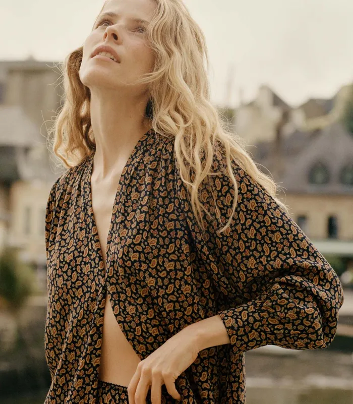 DEN Candace Top Villette Paisley Women Tops