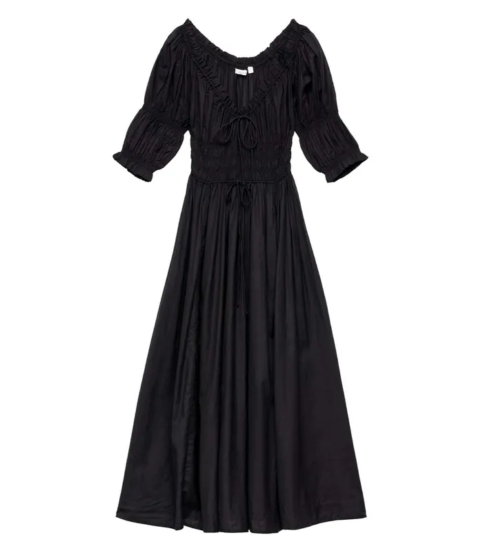 DEN Ischia Dress Black Women Dresses