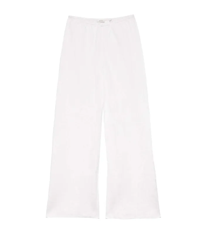 DEN Lavon Linen Pant Salt Women Pants and Shorts DEN Lavon Linen Pant Salt Women Pants and Shorts