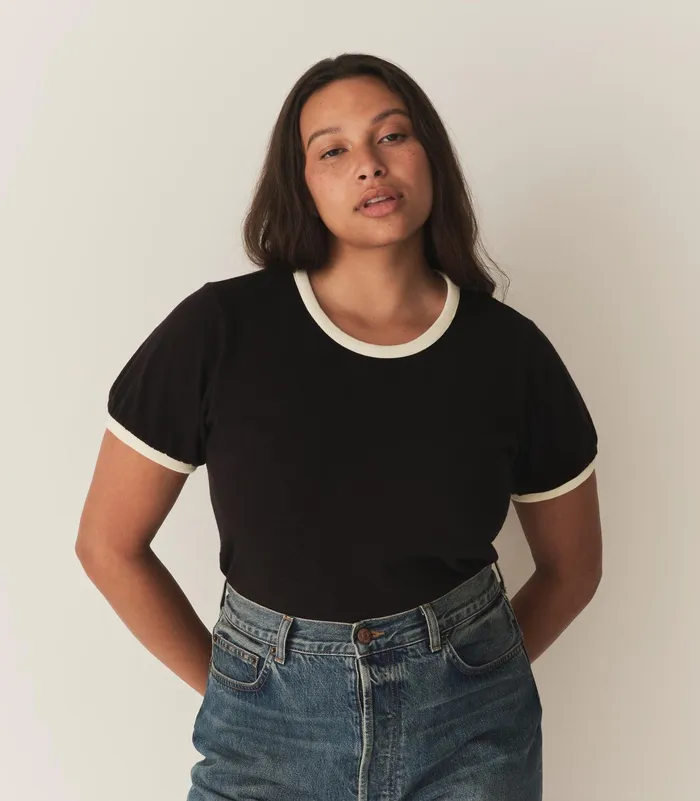 DEN Mandi Tee Black Women Tees