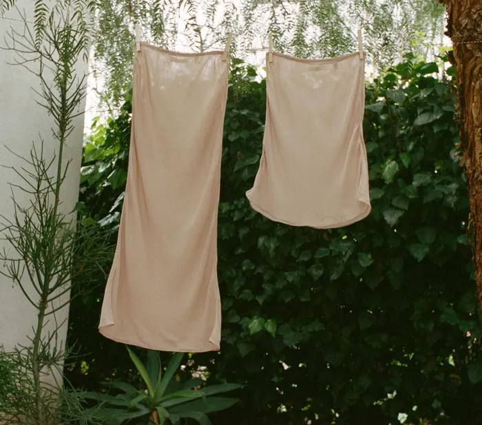 DEN Mini Skirt Slip Conch Women Slips