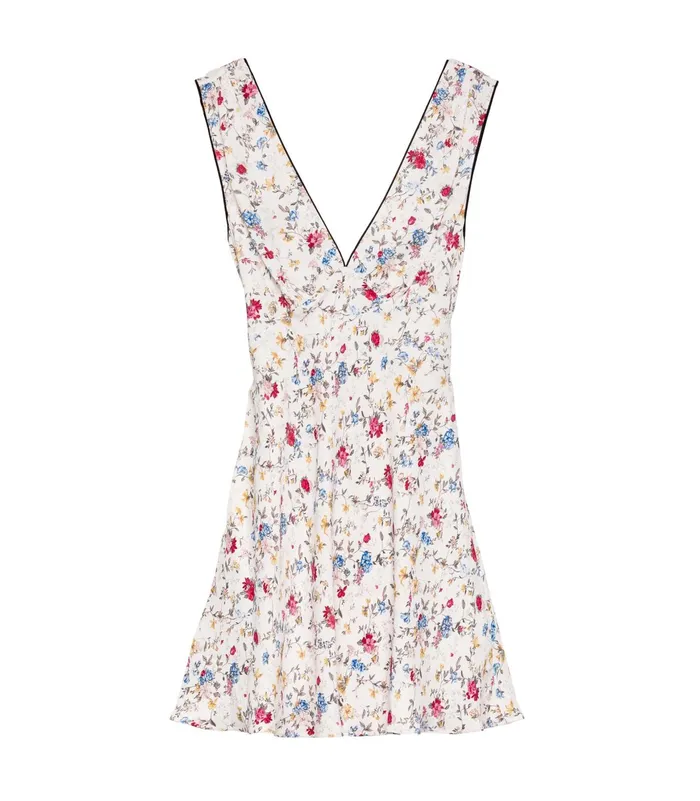 DEN Tula Dress Blanc Flowering Meadow Women Dresses DEN Tula Dress Blanc Flowering Meadow Women Dresses