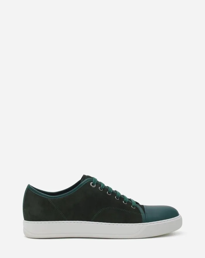 Dbb1 Leather And Suede Sneakers Rangerwhite Men Lanvin DBB1
