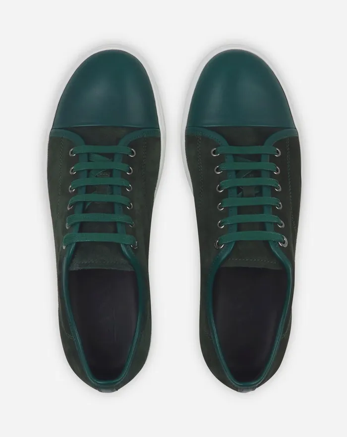 Dbb1 Leather And Suede Sneakers Rangerwhite Men Lanvin DBB1
