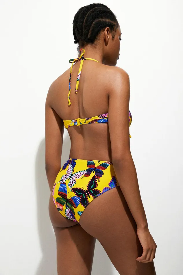 Desigual Butterfly Bikini Bottoms Women Swimwear