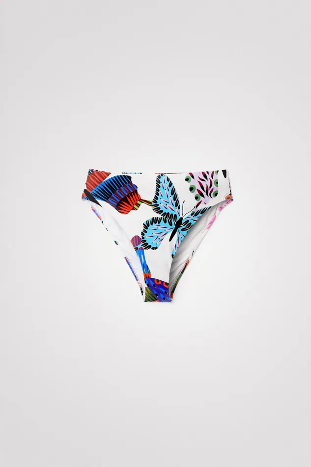 Desigual Butterfly Bikini Bottoms Women Swimwear
