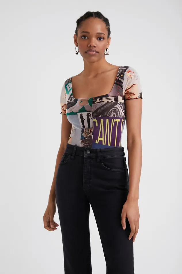 Desigual Flared Ankle Grazer Jeans Women Jeans