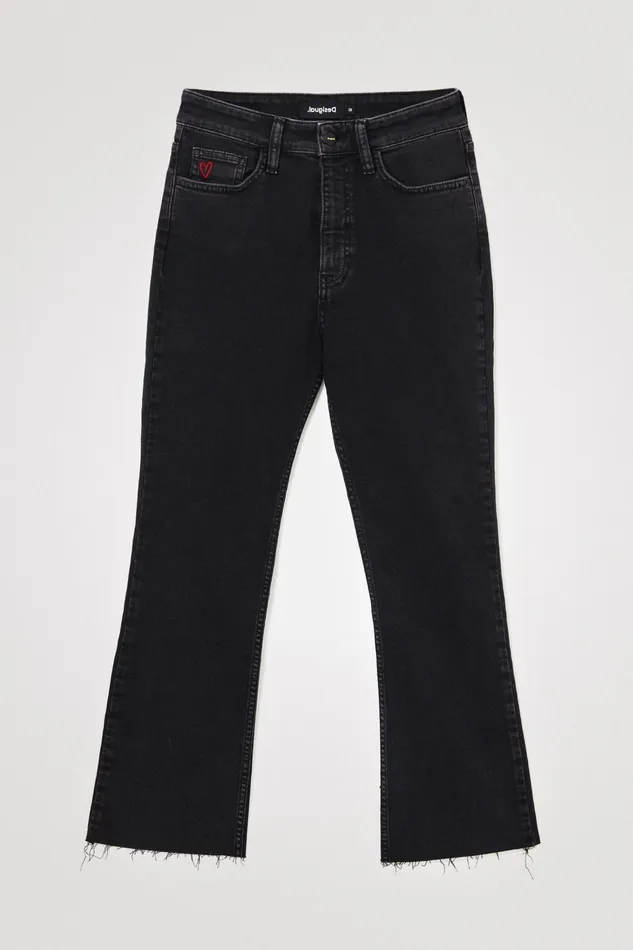 Desigual Flared Ankle Grazer Jeans Women Jeans