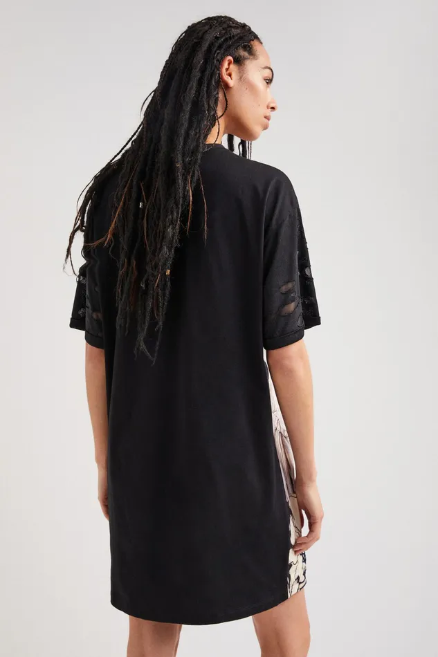 Desigual Greece Tshirt Dress Women Dresses