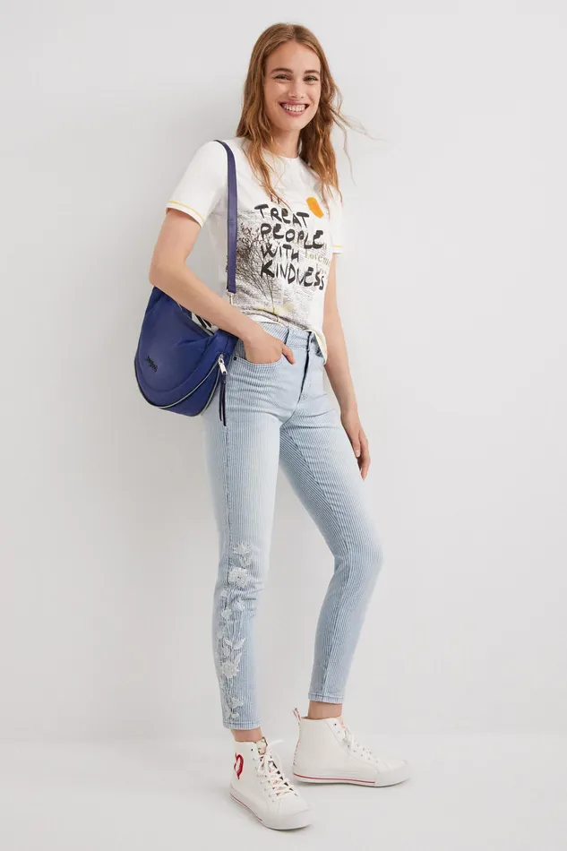 Desigual Kindness Daisy Tshirt Women Tshirts