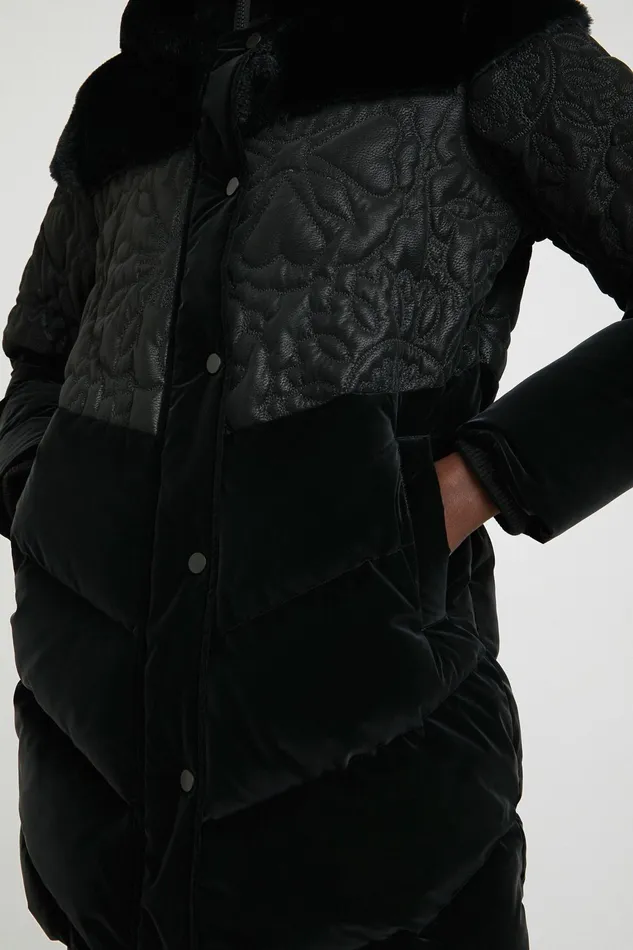 Desigual Long Padded Jacket Women Jackets